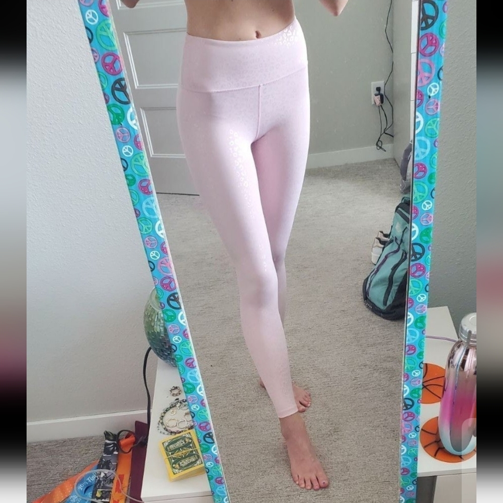 Zyia Pink Leopard Unicorn LNT Leggings